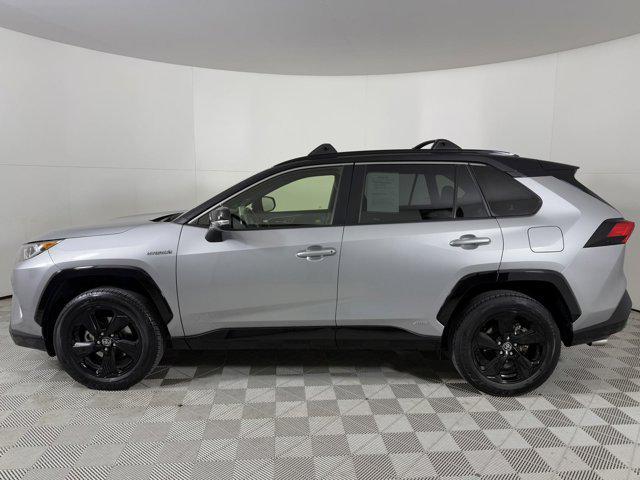 used 2021 Toyota RAV4 Hybrid car, priced at $33,900