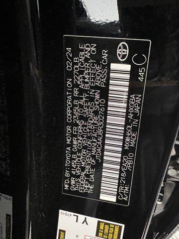 used 2024 Toyota Prius car, priced at $30,500