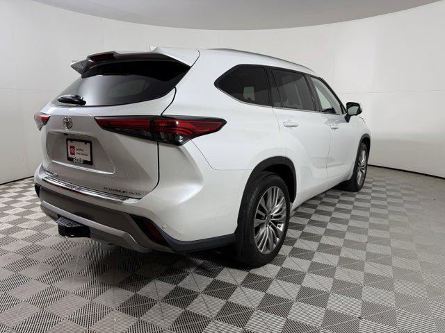 used 2023 Toyota Highlander car, priced at $50,000