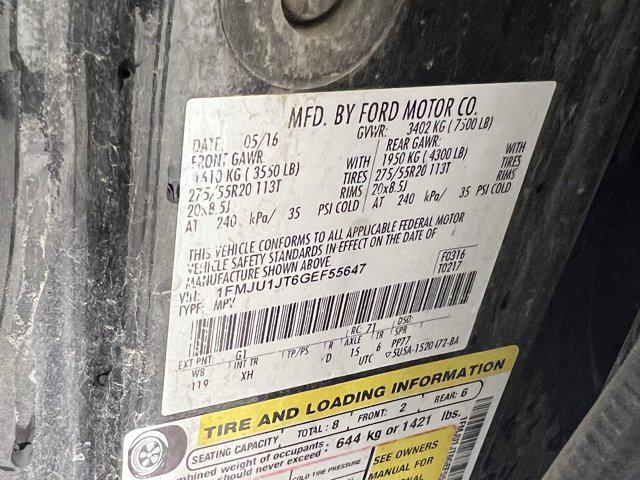 used 2016 Ford Expedition car, priced at $9,900