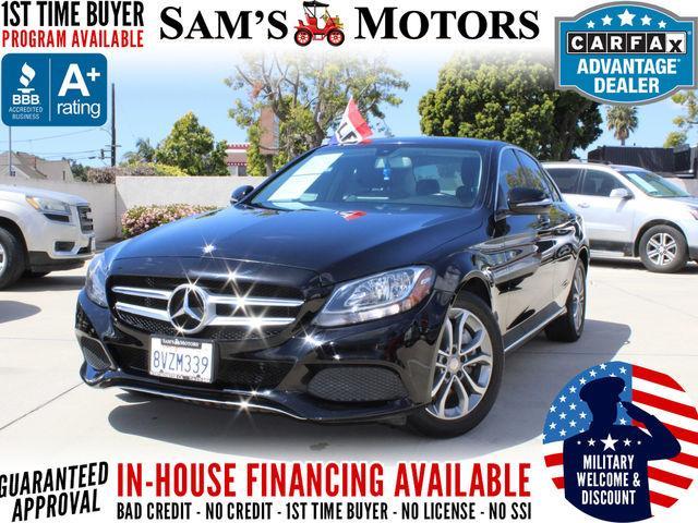 used 2015 Mercedes-Benz C-Class car, priced at $16,695