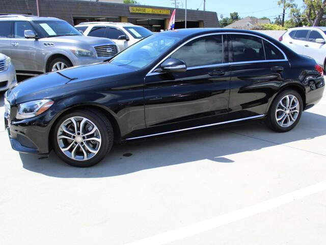 used 2015 Mercedes-Benz C-Class car, priced at $16,695