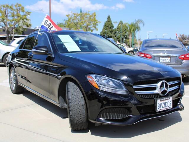 used 2015 Mercedes-Benz C-Class car, priced at $16,695
