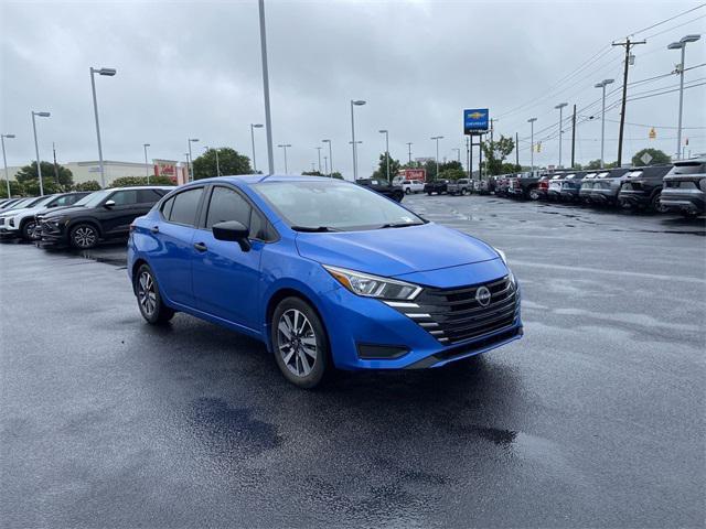 used 2024 Nissan Versa car, priced at $15,700