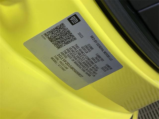 used 2024 Chevrolet Corvette car, priced at $115,000