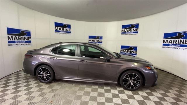 used 2021 Toyota Camry car, priced at $19,600