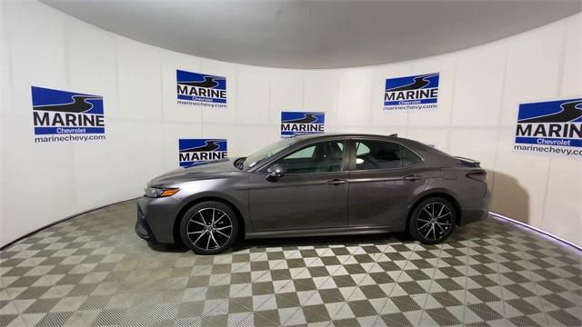 used 2021 Toyota Camry car, priced at $19,600