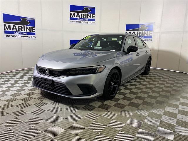 used 2022 Honda Civic car, priced at $26,300