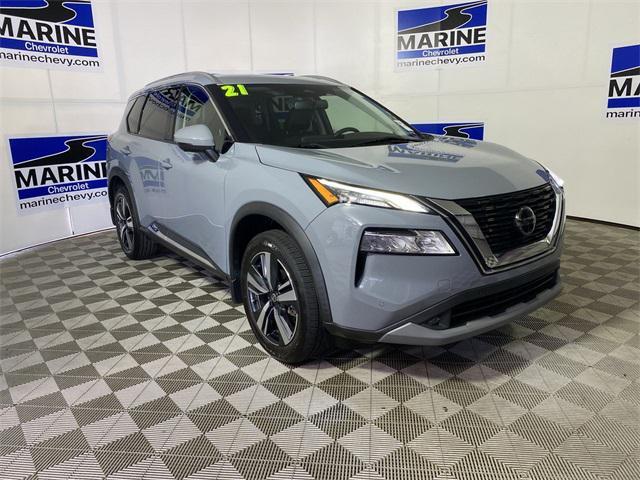 used 2021 Nissan Rogue car, priced at $23,900