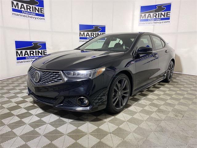 used 2018 Acura TLX car, priced at $23,700