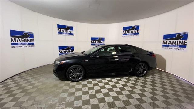used 2018 Acura TLX car, priced at $23,700