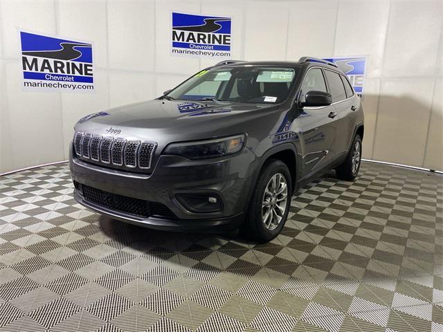 used 2021 Jeep Cherokee car, priced at $21,400