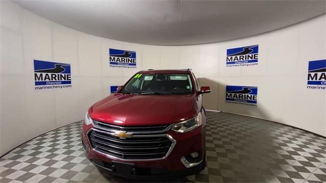 used 2021 Chevrolet Traverse car, priced at $32,500