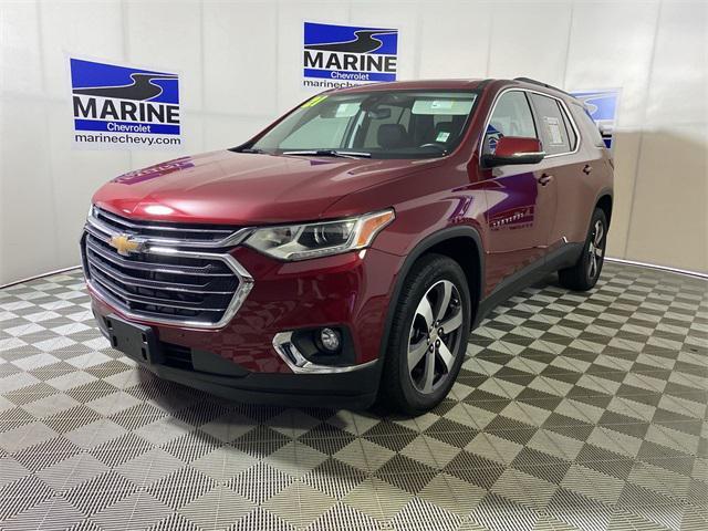 used 2021 Chevrolet Traverse car, priced at $32,500