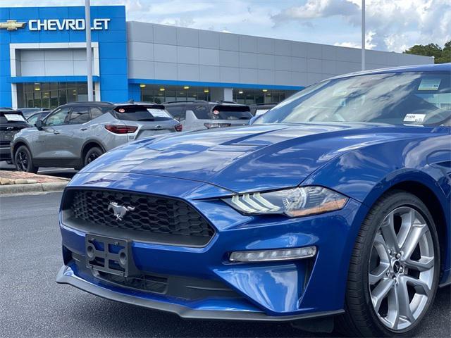 used 2022 Ford Mustang car, priced at $33,900