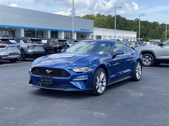 used 2022 Ford Mustang car, priced at $33,900
