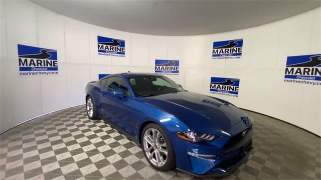 used 2022 Ford Mustang car, priced at $31,400