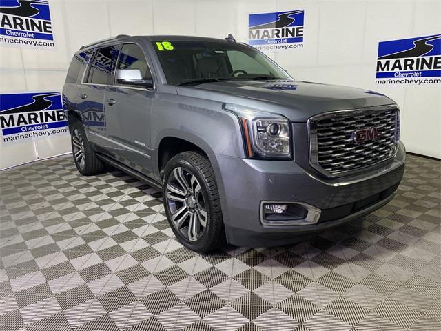 used 2018 GMC Yukon car, priced at $34,400