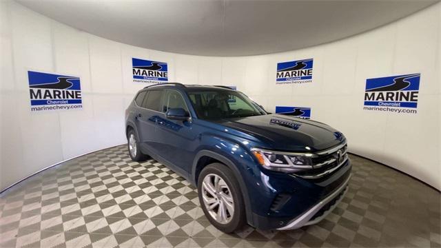 used 2022 Volkswagen Atlas car, priced at $27,900