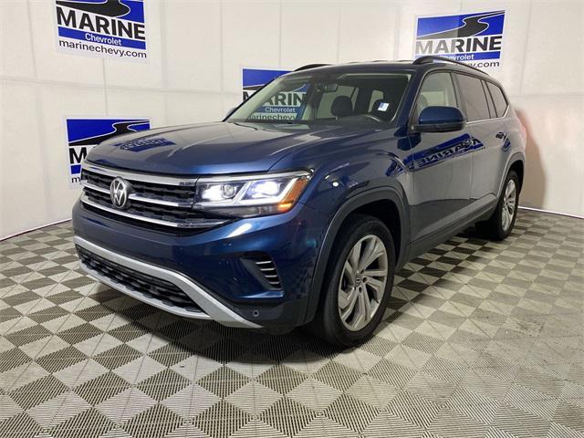 used 2022 Volkswagen Atlas car, priced at $27,900