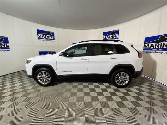 used 2022 Jeep Cherokee car, priced at $23,400