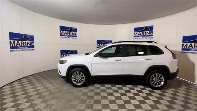 used 2022 Jeep Cherokee car, priced at $23,400
