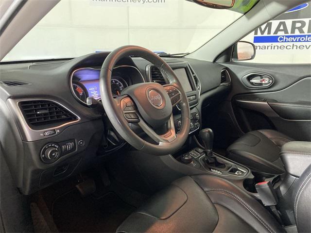 used 2022 Jeep Cherokee car, priced at $23,400