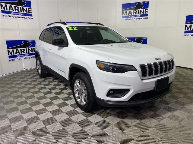 used 2022 Jeep Cherokee car, priced at $23,400