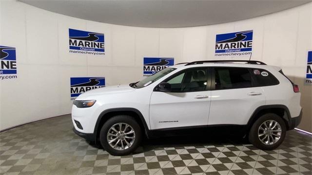used 2022 Jeep Cherokee car, priced at $24,900