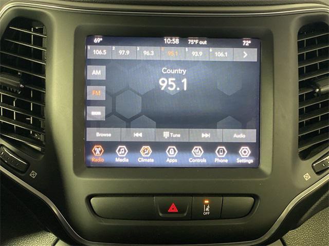 used 2022 Jeep Cherokee car, priced at $24,900