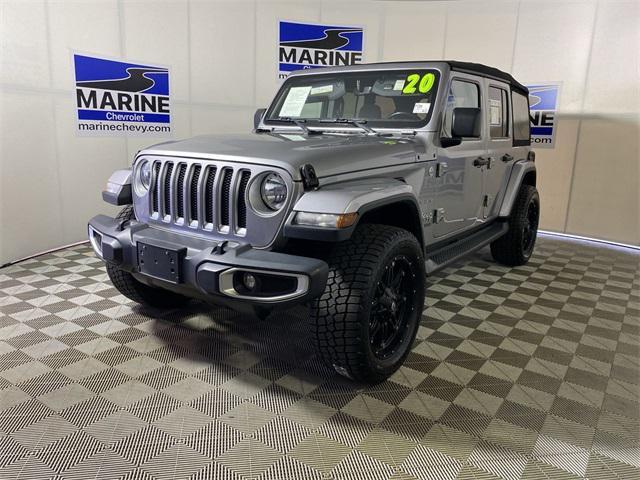 used 2020 Jeep Wrangler Unlimited car, priced at $31,800