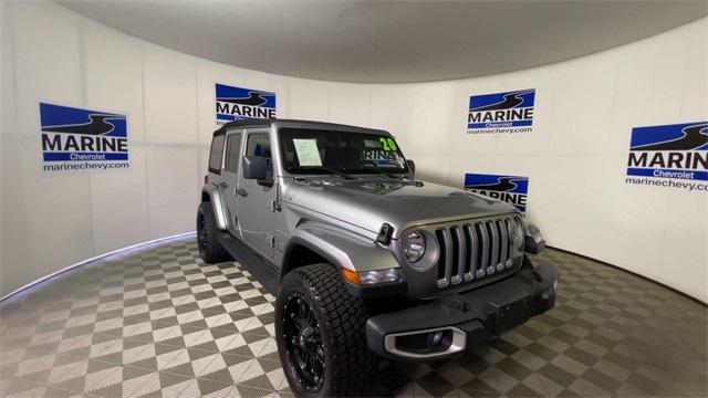 used 2020 Jeep Wrangler Unlimited car, priced at $31,800