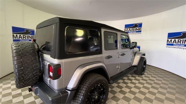 used 2020 Jeep Wrangler Unlimited car, priced at $31,800
