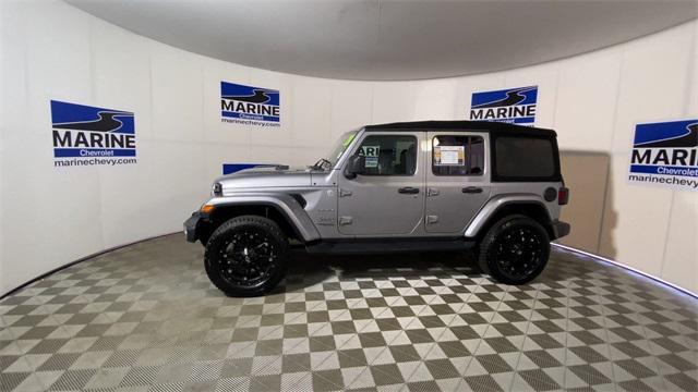 used 2020 Jeep Wrangler Unlimited car, priced at $31,800
