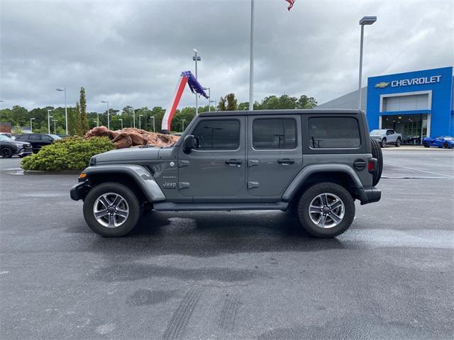 used 2021 Jeep Wrangler Unlimited car, priced at $30,900