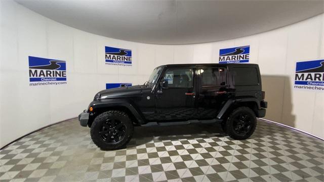 used 2014 Jeep Wrangler Unlimited car, priced at $16,500