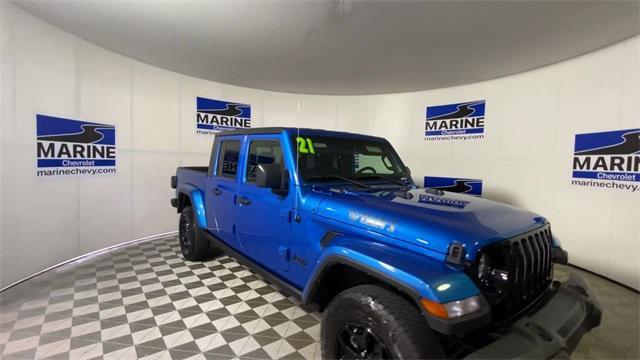 used 2021 Jeep Gladiator car, priced at $33,900