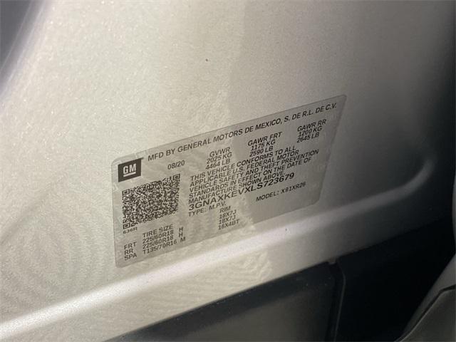 used 2020 Chevrolet Equinox car, priced at $19,900