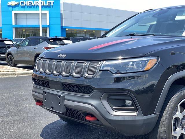 used 2022 Jeep Compass car, priced at $26,900