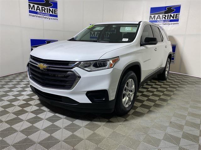 used 2021 Chevrolet Traverse car, priced at $19,900