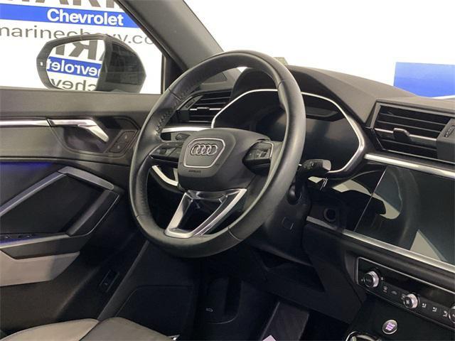 used 2020 Audi Q3 car, priced at $21,400