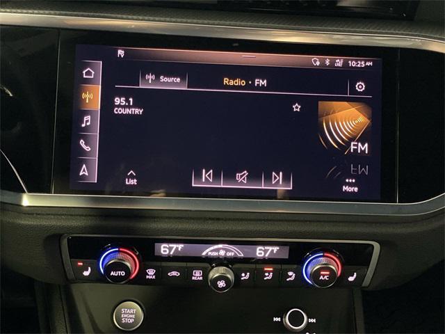 used 2020 Audi Q3 car, priced at $21,400