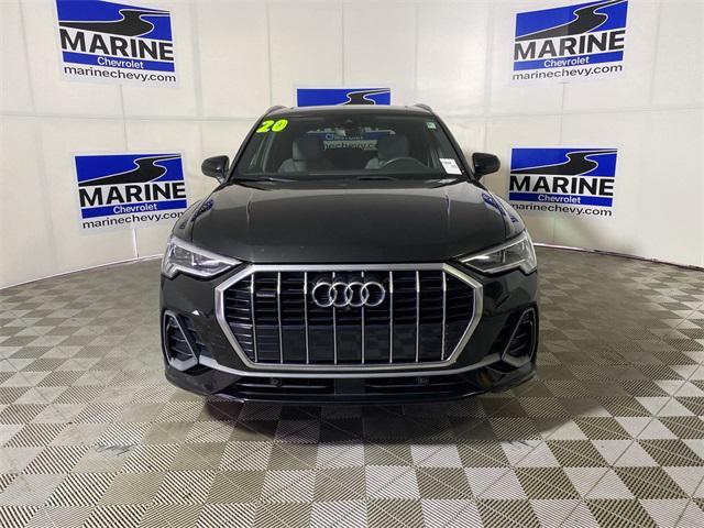 used 2020 Audi Q3 car, priced at $21,400