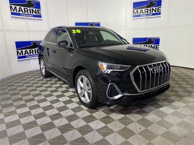 used 2020 Audi Q3 car, priced at $21,400