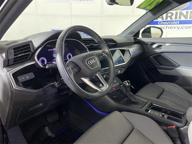 used 2020 Audi Q3 car, priced at $21,400
