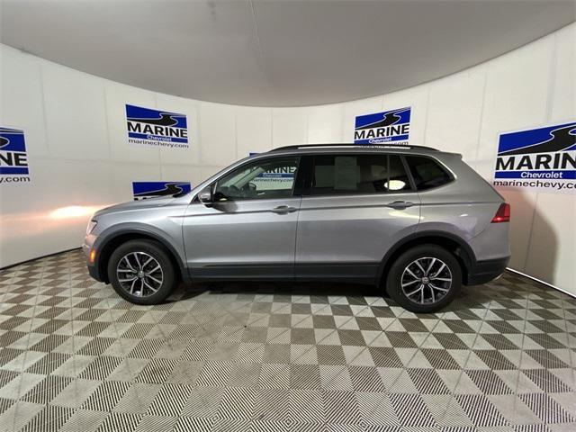 used 2021 Volkswagen Tiguan car, priced at $18,900