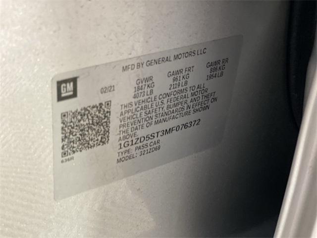 used 2021 Chevrolet Malibu car, priced at $15,900