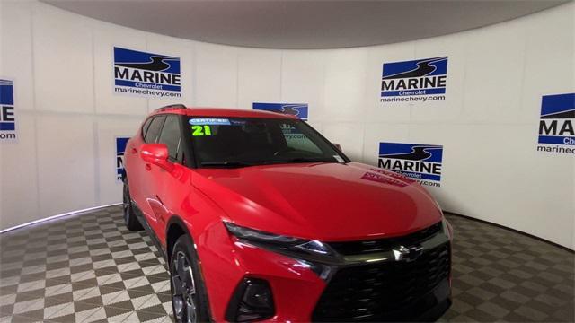 used 2021 Chevrolet Blazer car, priced at $24,900
