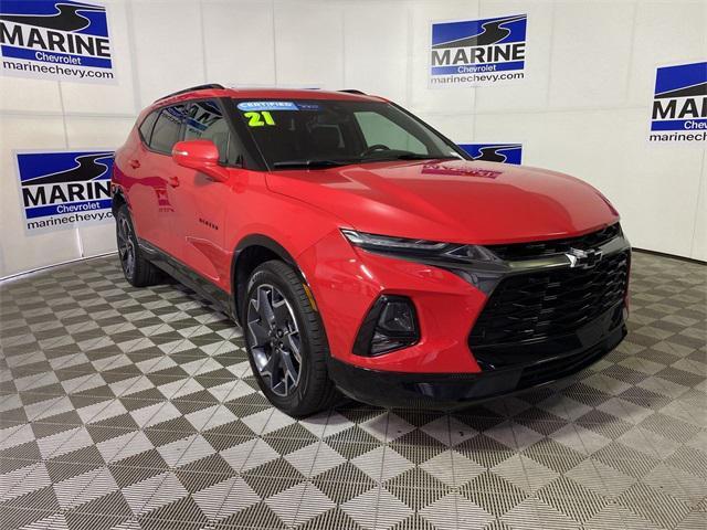 used 2021 Chevrolet Blazer car, priced at $24,900