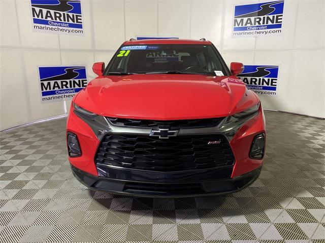 used 2021 Chevrolet Blazer car, priced at $24,900
